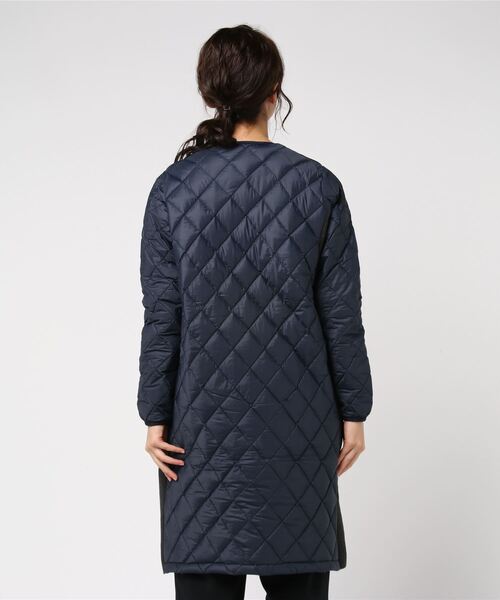 「SHIPS Days」 ダウンジャケット S~M ベージュ レディース_画像3