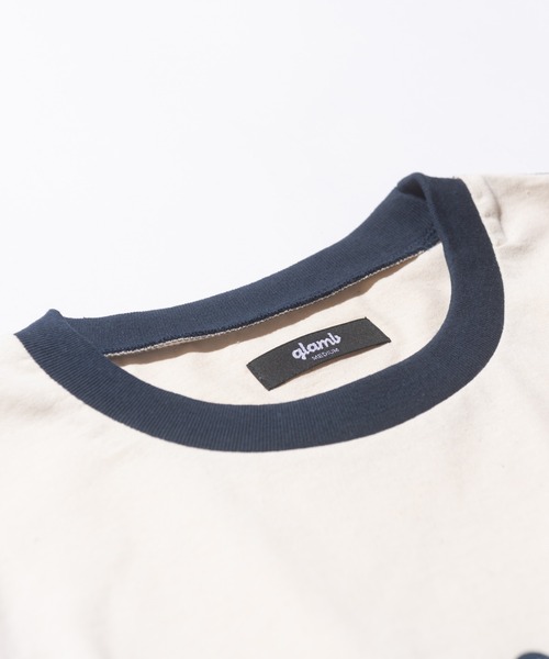 「glamb」 半袖Tシャツ S アイボリー メンズの画像