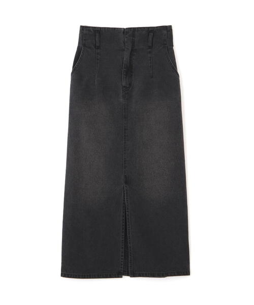 「PROPORTION BODY DRESSING」 デニムスカート SMALL グレー レディース_画像2