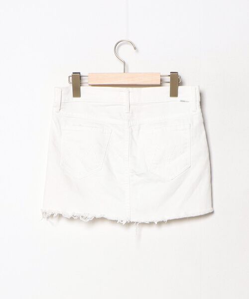 「MOTHER DENIM」 ミニスカート 25 ベージュ レディース_画像2
