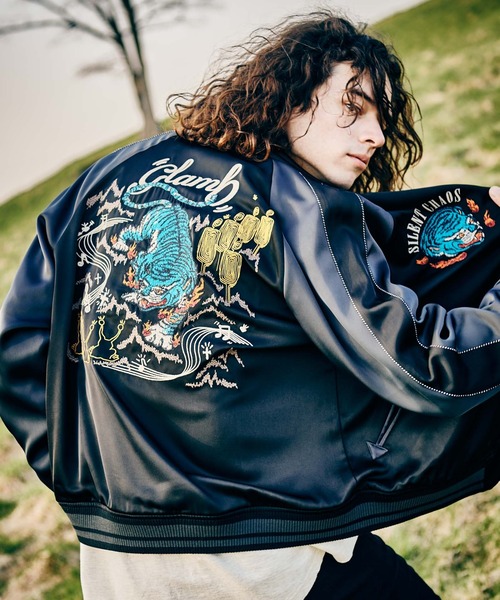 glamb スカジャン リバーシブル ブルゾン glamb グラム リバーシブルスカジャン Amazon | [glamb] グラム