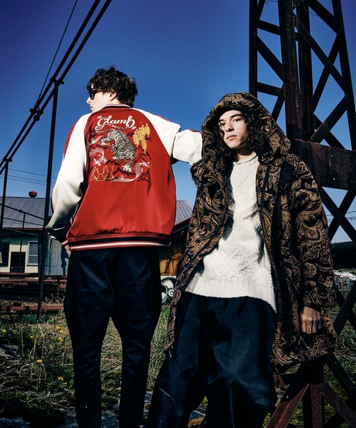 glamb（グラム） スカジャン L ブラック メンズ : ZOZOTOWN Yahoo!店