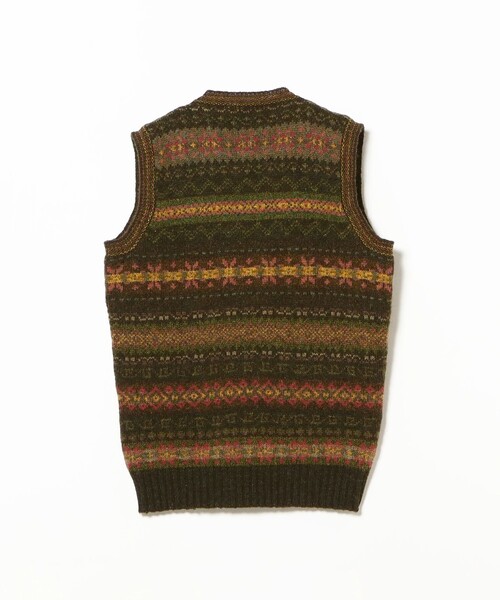 美品 Jamieson's ウールベストM グリーン ネイビー ブラウン 楽天市場】Jamieson's x BEAMS PLUS ジャミーソンズ ビームスプラス