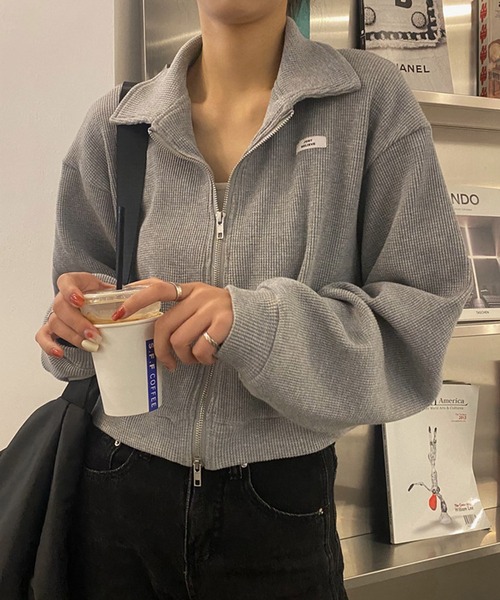 「HALEY PESCA」 ブルゾン MEDIUM グレー レディース_画像3