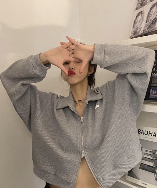 「HALEY PESCA」 ブルゾン MEDIUM グレー レディース_画像8