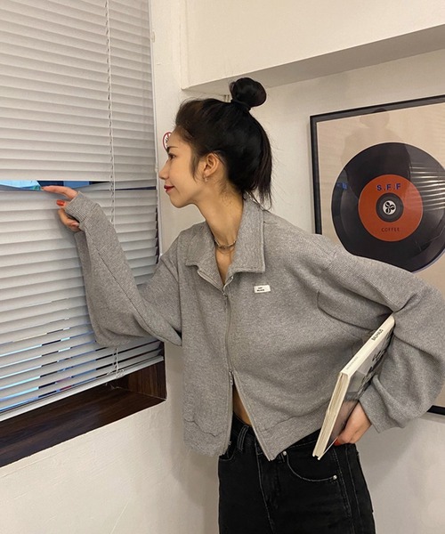 「HALEY PESCA」 ブルゾン MEDIUM グレー レディース_画像9