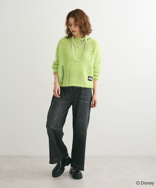 Disney（ディズニー） 長袖ニット「chocol raffine robeコラボ」 FREE