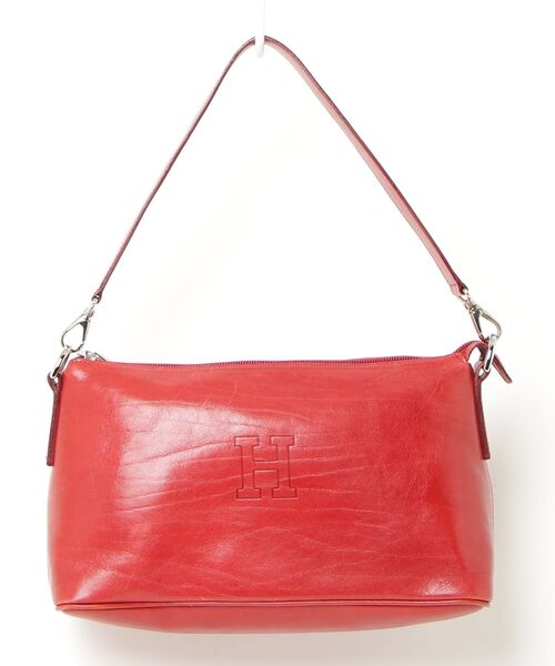 ヒロフ赤いハンドバッグ HIROFU（ヒロフ） トートバッグ - レッド レディース : ZOZOTOWN Yahoo