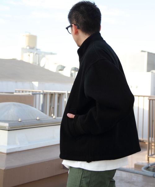 DANTON ウールジャケット サイズ44 チャコール Danton（ダントン） ブルゾン 44 ミックスグレー メンズ : ZOZOTOWN