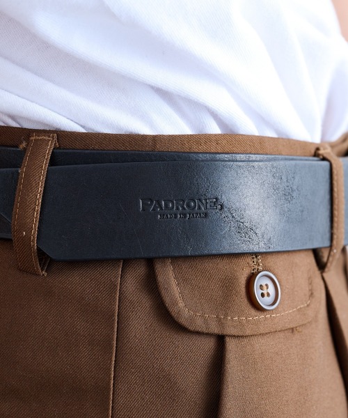 ベルト 「PADRONE」W ring turn belt メンズ_5