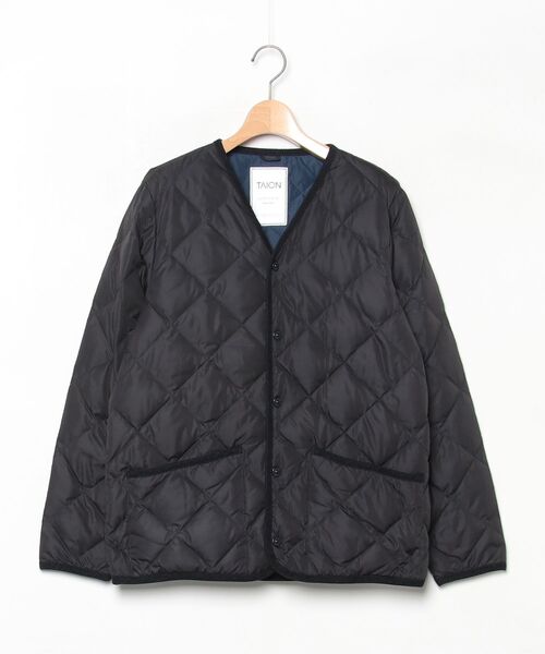 TAION（タイオン） キルティングダウンジャケット「city lineコラボ