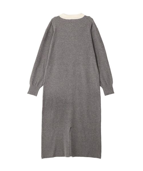 【新品未使用】POLO✖️Hether グレーニットワンピース CRAFT STANDARD BOUTIQUE（クラフトスタンダードブティック