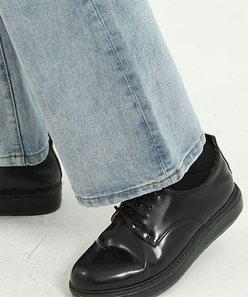 「WESTBOY」 ブーツカットデニムパンツ L ブルー メンズ_画像9