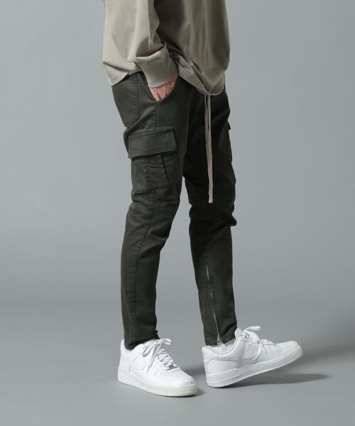 「DANKE SCHON」 カーゴパンツ LARGE カーキ メンズ_画像9