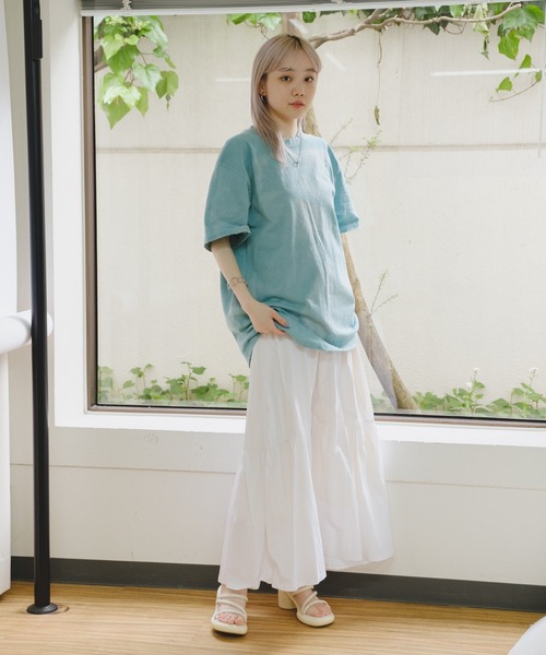 「WHIMSIC」 半袖Tシャツ FREE ミント メンズ_画像3