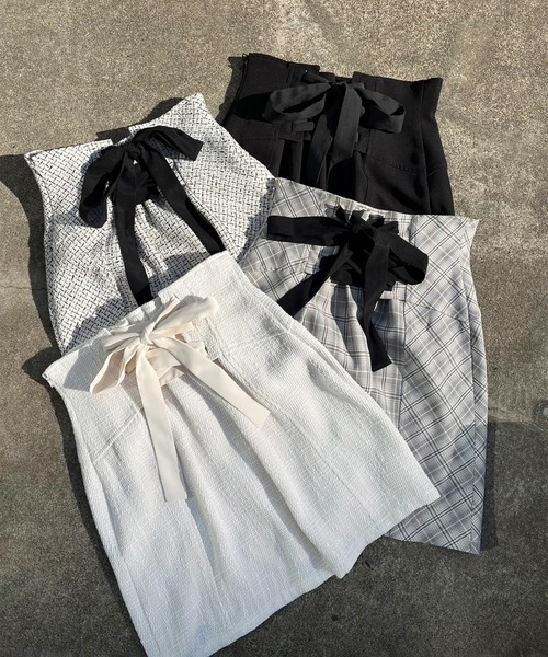 one after another NICE CLAUP 「one CLAUP」 スカート FREE ブラック