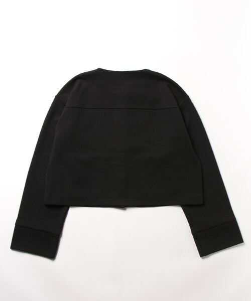 「e-zakkamania stores」 長袖ブラウス フリー ブラック レディース_画像2