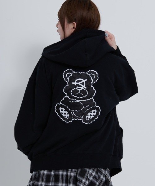OY（オーワイ） パーカー 「OY/オーワイ」PATCH DOLLY HOODIE ZIP UP
