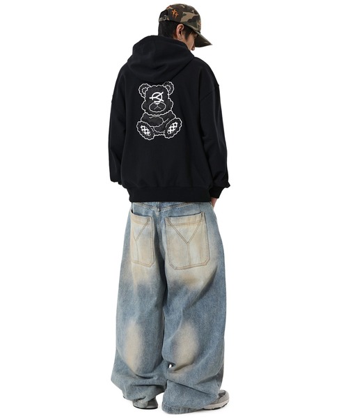 OY（オーワイ） パーカー 「OY/オーワイ」PATCH DOLLY HOODIE ZIP UP