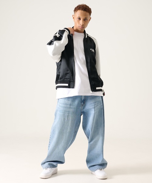 FUBU（フブ） スタジャン ブランド Embroidered Souvenir Jacket