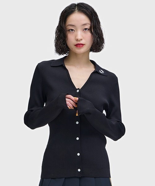【うにこ】FRED PERRYニット Knitted Shirt うにこ様専用】FRED PERRYニット Knitted Shirt - メルカリ