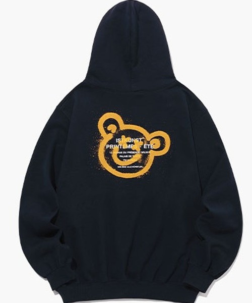 「ISTKUNST」 プルオーバーパーカー MEDIUM ライトグレー レディース_画像9