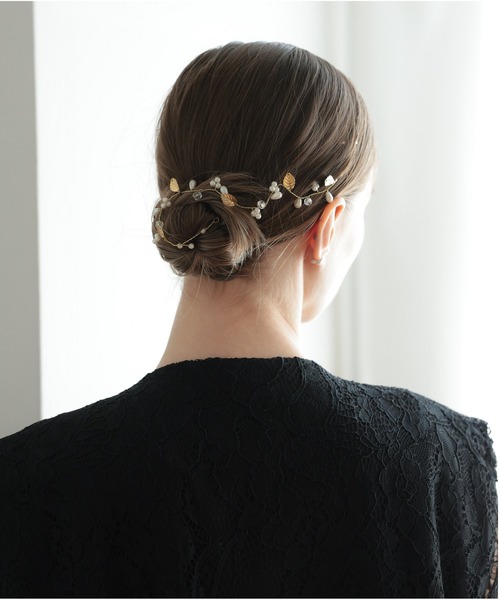 「PREFERIR」 ヘアピン FREE ゴールド レディース_画像8