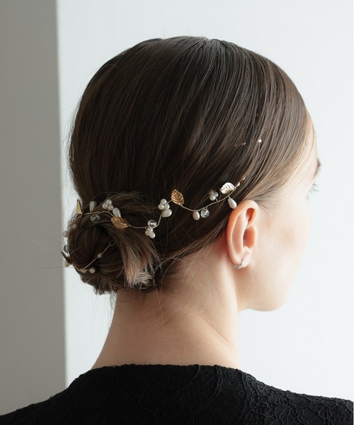 「PREFERIR」 ヘアピン FREE ゴールド レディース_画像9