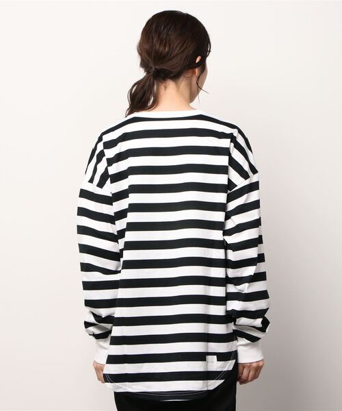 「CAROLINA GLASER」 長袖カットソー FREE ホワイト レディース_画像3