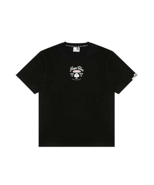 A BATHING APE ブラック Tシャツ S エイプ ロゴ AAPE BY A BATHING APE（エーエイプバイアベイシングエイプ） tシャツ