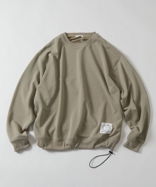 「FREAK'S STORE」 スウェットカットソー LARGE ベージュ メンズ_画像2