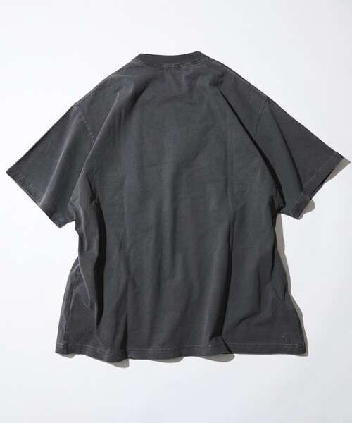 「NAUTICA」 半袖Tシャツ SMALL チャコールグレー メンズ_画像2