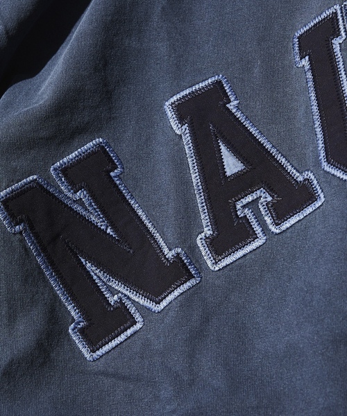 「NAUTICA」 半袖Tシャツ SMALL チャコールグレー メンズ_画像9