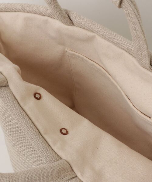 「R&D.M.Co OLDMAN'S TAILOR」 ワンポイントハンドバッグ - ベージュ レディース_画像4