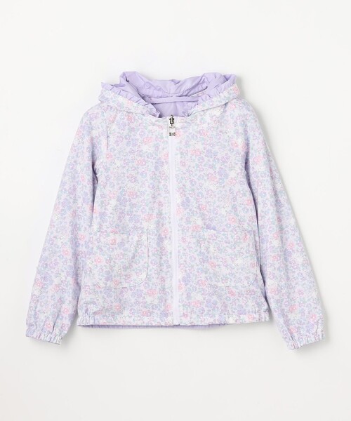 ブルゾン アウター 「フード取り外し可能」撥水加工リバーシブルゾン キッズ 子供服 女の子の画像