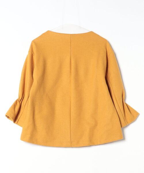 「Ebonyivory」 長袖ブラウス FREE オレンジ レディース_画像2