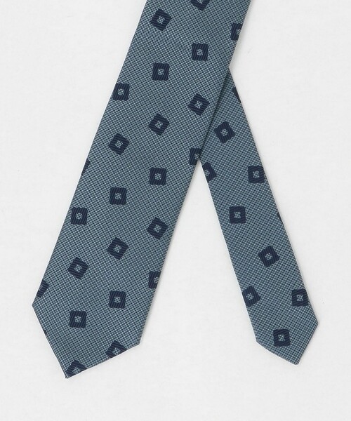UNITED ARROWS（ユナイテッドアローズ） ネクタイ スクエア ジャガード
