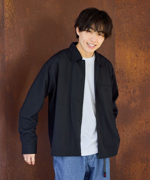 GLOBAL WORK（グローバルワーク） シャツ クリーンダックシャツ/632417