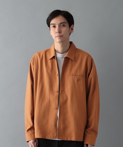 【セット売り】GLOBAL WORK ジャケットパンツ/ワイシャツ/ネクタイ/靴 GLOBAL WORK（グローバルワーク） シャツ クリーンダックシャツ/632417