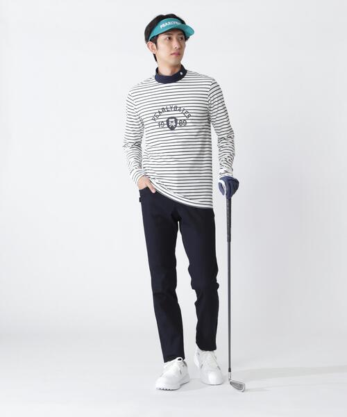 PEARLY GATES（パーリーゲイツ） tシャツ 「PEARLY GATES」ボーダー柄