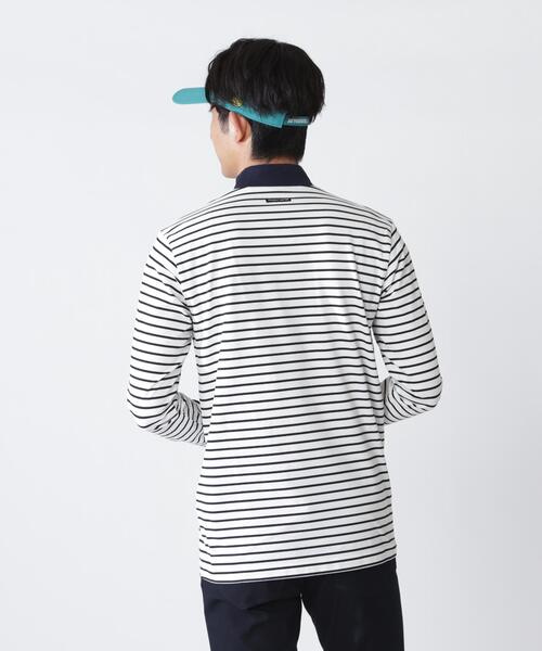PEARLY GATES（パーリーゲイツ） tシャツ 「PEARLY GATES」ボーダー柄