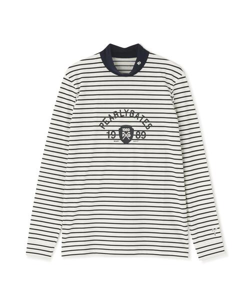 PEARLY GATES（パーリーゲイツ） tシャツ 「PEARLY GATES」ボーダー柄