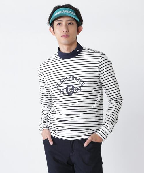 PEARLY GATES（パーリーゲイツ） tシャツ 「PEARLY GATES」ボーダー柄