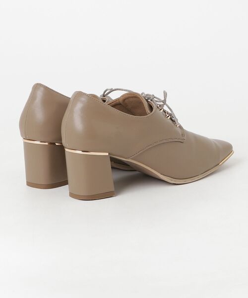 「EVOL」 シューズ 24.5cm ベージュ レディース_画像2