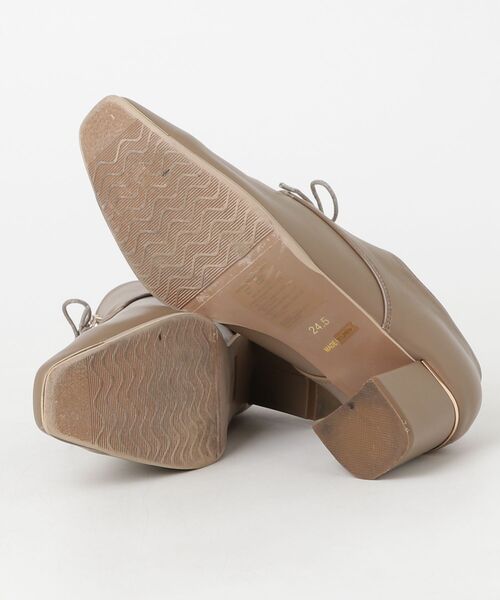 「EVOL」 シューズ 24.5cm ベージュ レディース_画像3