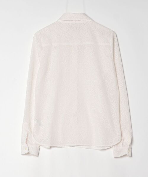 「SEE BY CHLOE」 長袖シャツ 42 ホワイト レディース_画像2