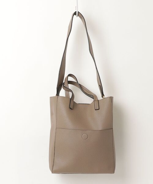 「MACKINTOSH PHILOSOPHY」 ワンポイント2WAYバッグ - ベージュ レディース_画像2