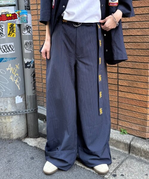 SOUNDSGOOOOD（サウンズグッド） パンツ 「SOUNDS GOOOOD」ストライプ