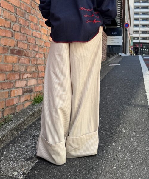 SOUNDSGOOOOD（サウンズグッド） パンツ 「SOUNDS GOOOOD」ストライプ