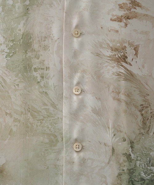 シャツ 「TAAKK/ターク」Silk Shirt メンズの画像